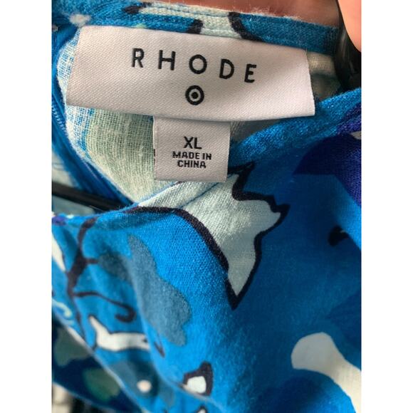 RHODE X TARGET Zinnia Floral Cut Out Jumpsuit - Picture 8 of 9